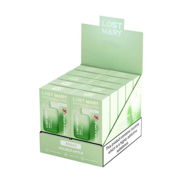 Lost Mary BM600 Double Apple – 10 Pack