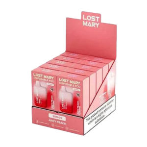 Lost Mary BM600 Juicy Peach – 10 Pack